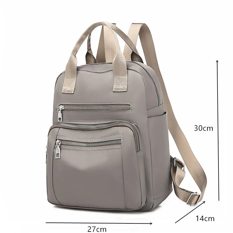 Vento Marea Women Backpack Casual Waterproof Women's Shoulder Bags Large Capacity Oxford Rucksack