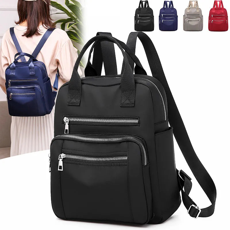 Vento Marea Women Backpack Casual Waterproof Women's Shoulder Bags Large Capacity Oxford Rucksack