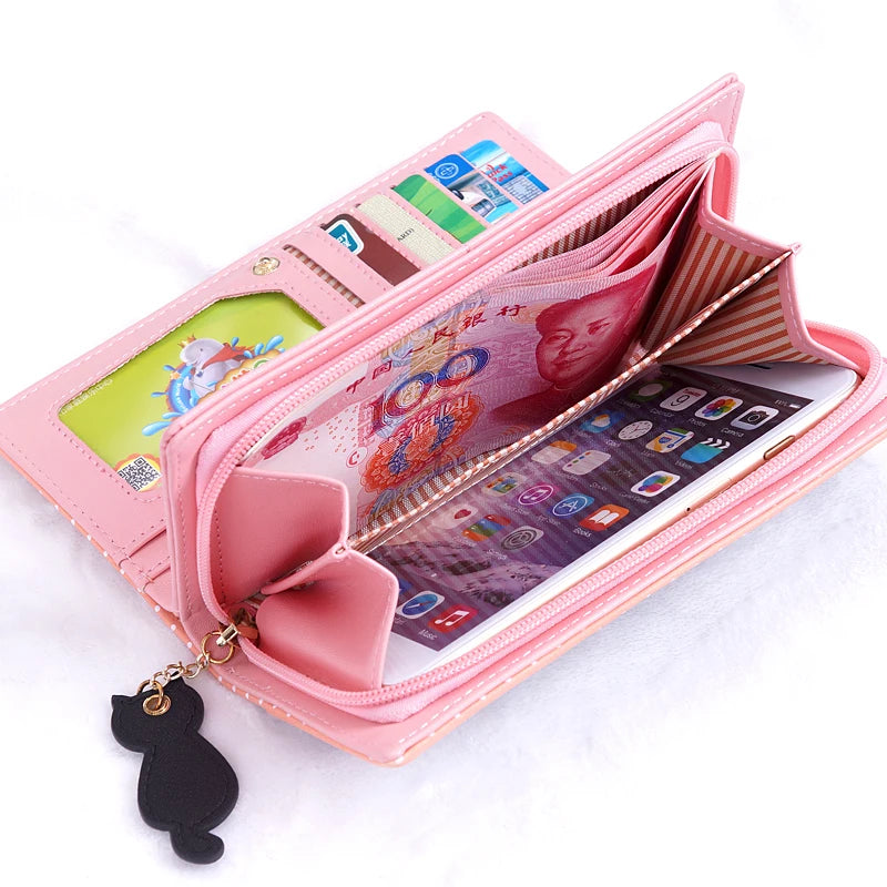 Fashion Women Wallets Zipper Clutch