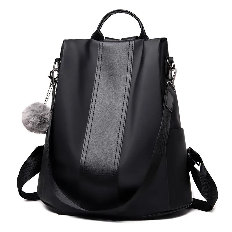 Women Backpack Purse Waterproof Nylon Anti-Theft Lightweight Shoulder Bag for Teenagers Girls