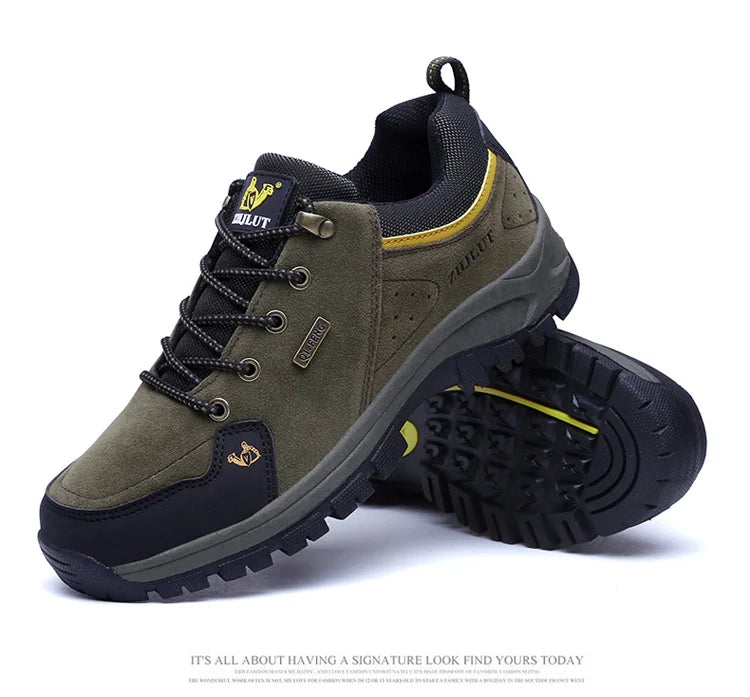 Men's High Quality Leather Outdoor Hiking/Walking Shoe