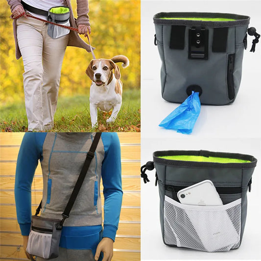 Dog Snack Potty Bag Food Obedience Outdoor Pouch