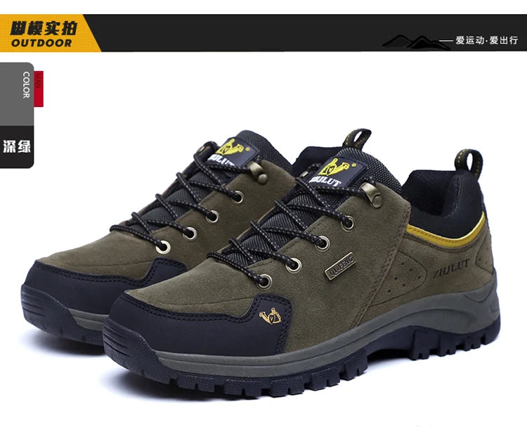 Men's High Quality Leather Outdoor Hiking/Walking Shoe