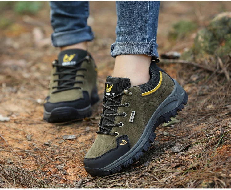 Men's High Quality Leather Outdoor Hiking/Walking Shoe