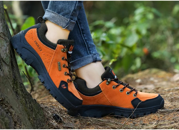 Men's High Quality Leather Outdoor Hiking/Walking Shoe