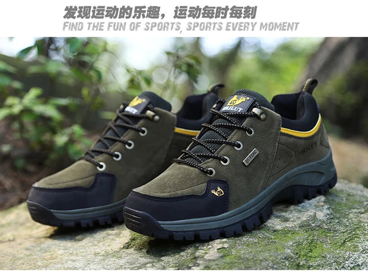 Men's High Quality Leather Outdoor Hiking/Walking Shoe