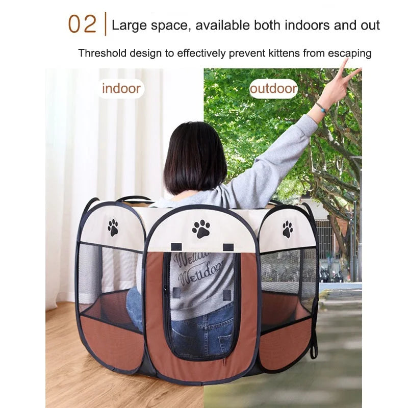 Portable Foldable Cat Tent House Portable Foldable