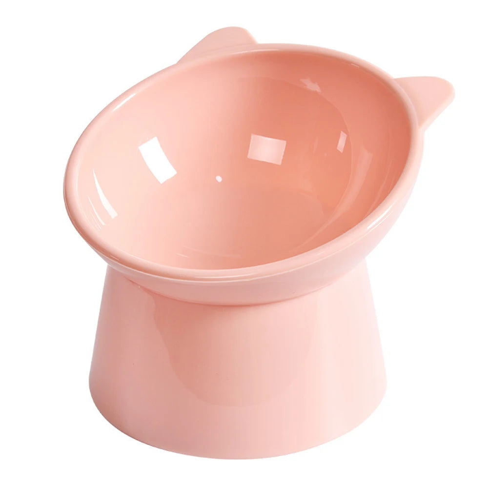 Pet Bowl With Raised Bracket to help Protect Dog/Cat Necks