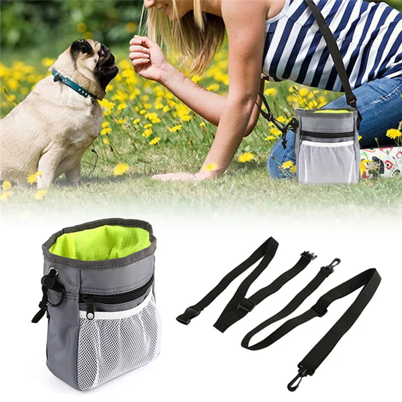 Dog Snack Potty Bag Food Obedience Outdoor Pouch