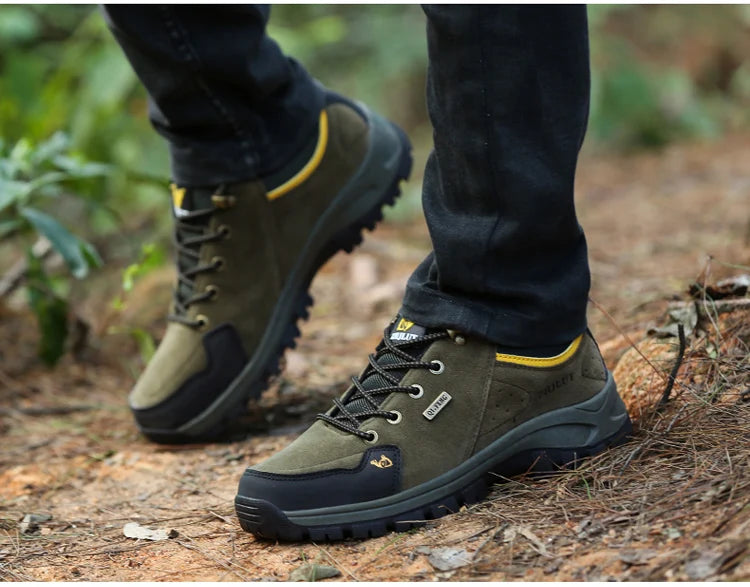 Men's High Quality Leather Outdoor Hiking/Walking Shoe