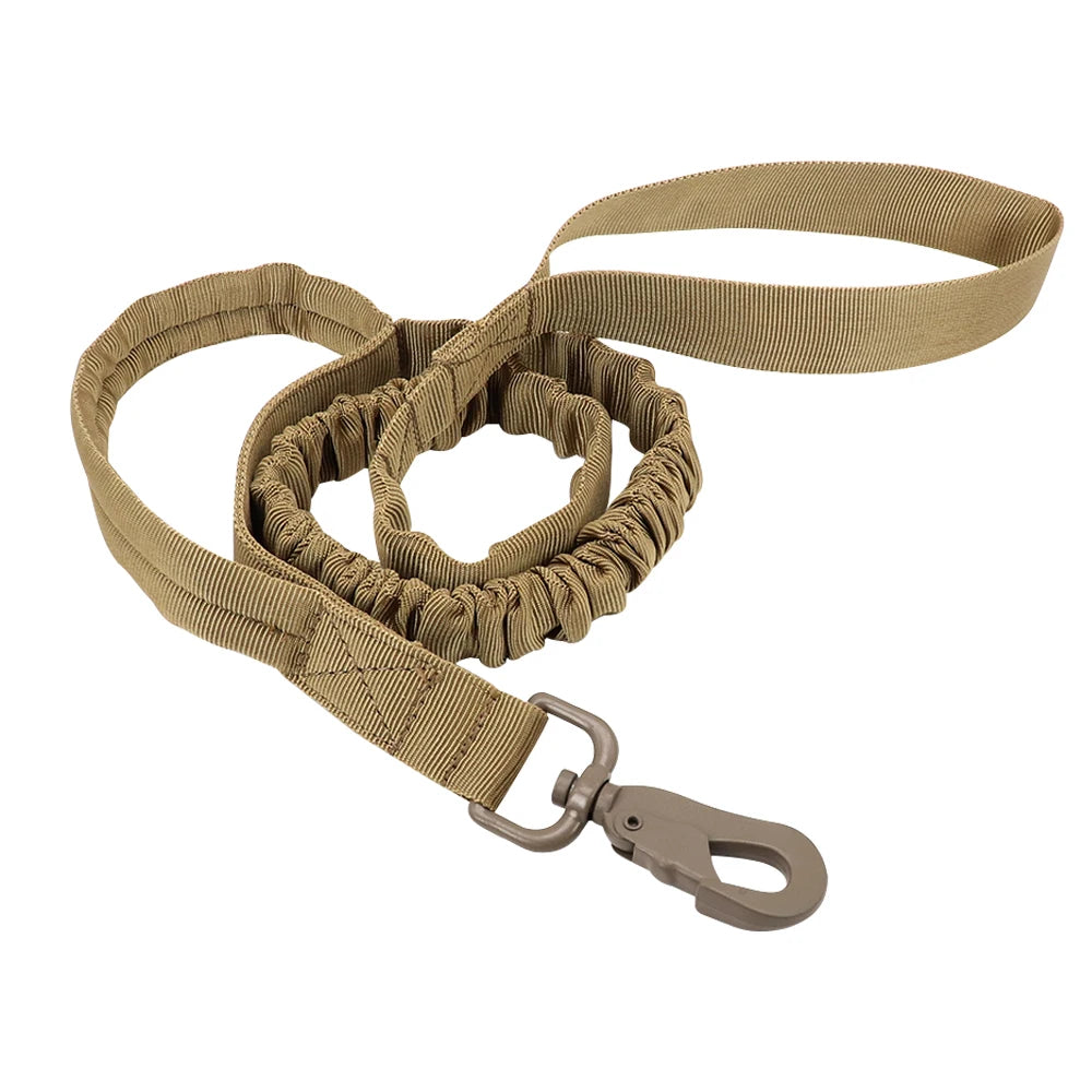 Dog Training Tactical Harnesses Working Dog Vest Bungee Leash