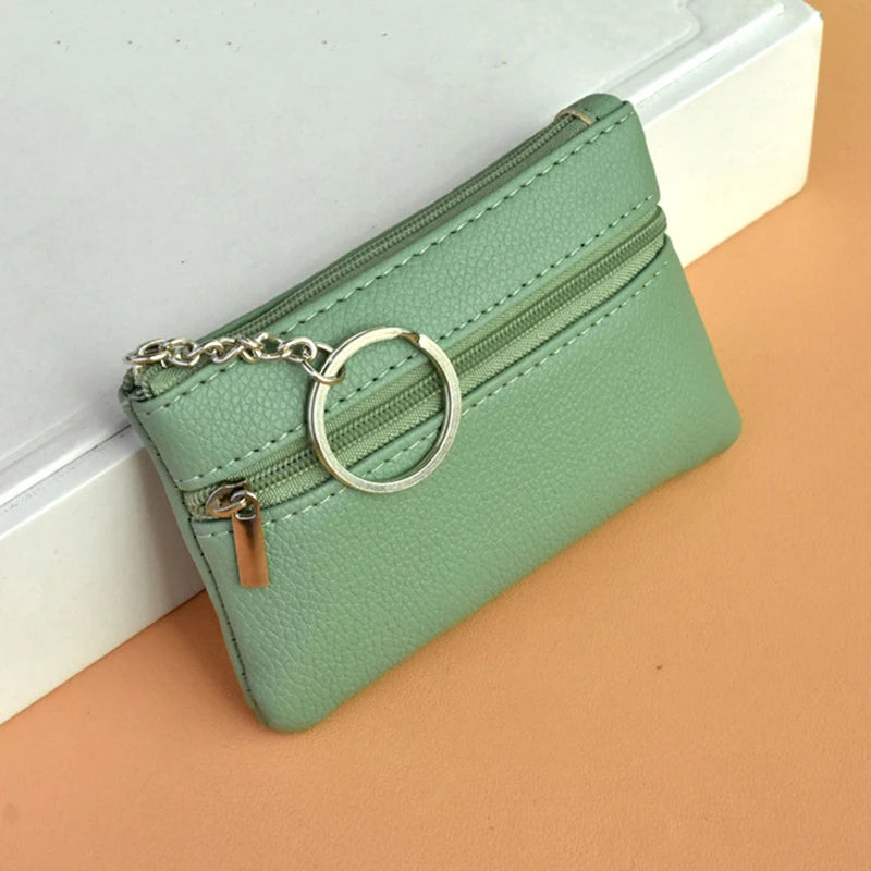 Multi-color PU Leather Small Coin Purse