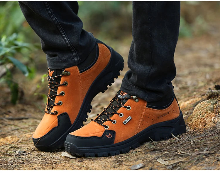 Men's High Quality Leather Outdoor Hiking/Walking Shoe