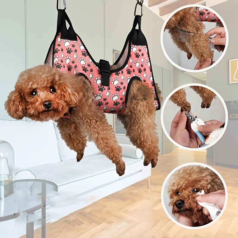 5pcs/set Pet Grooming Hammock