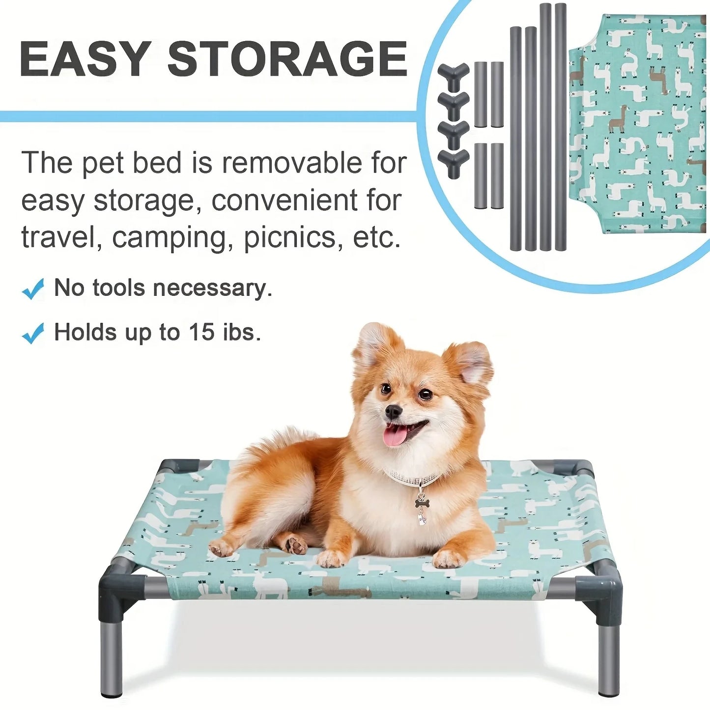 Detachable Dog Hammock Bed