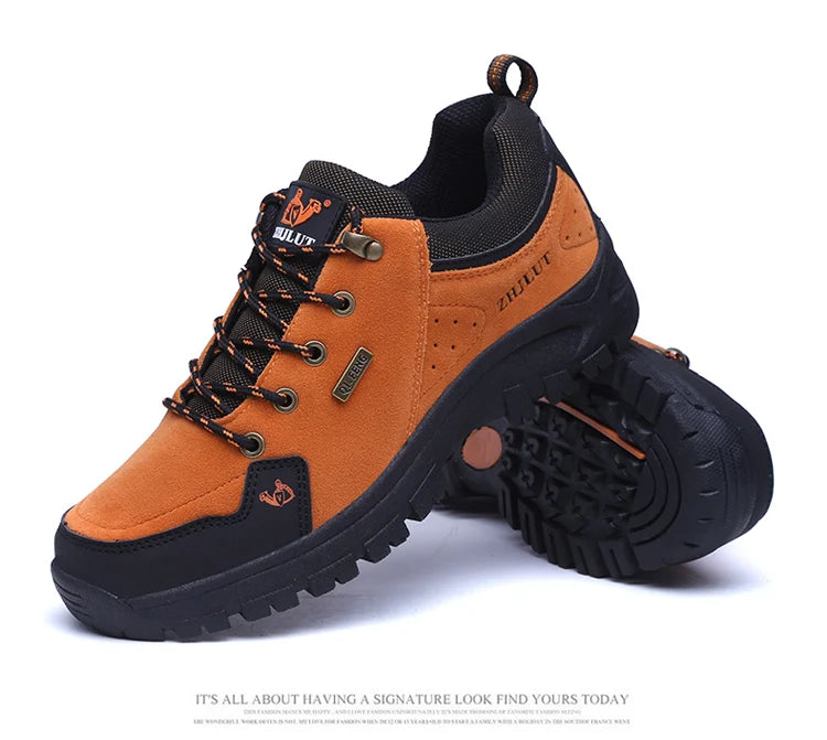 Men's High Quality Leather Outdoor Hiking/Walking Shoe