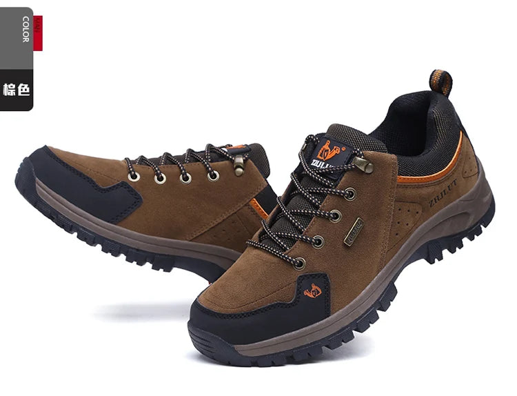 Men's High Quality Leather Outdoor Hiking/Walking Shoe