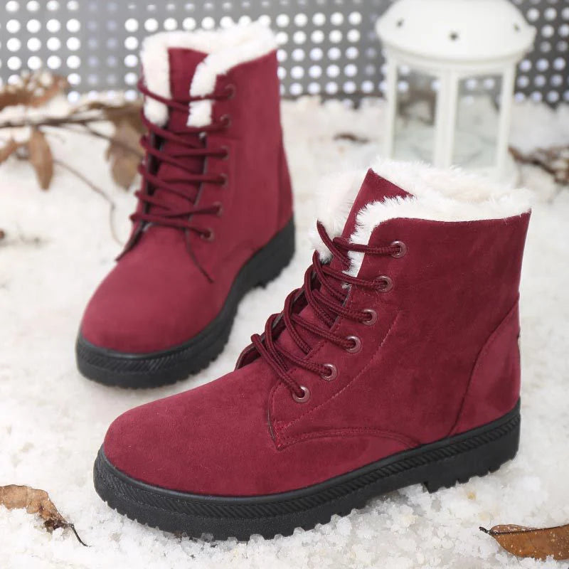 Women's Boots Snow Plush Platform Boots For Women Fashion