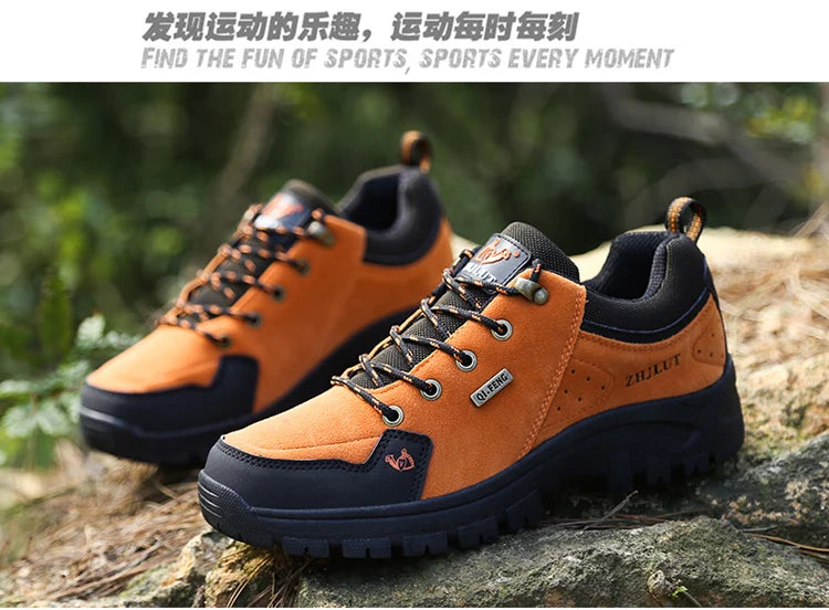 Men's High Quality Leather Outdoor Hiking/Walking Shoe