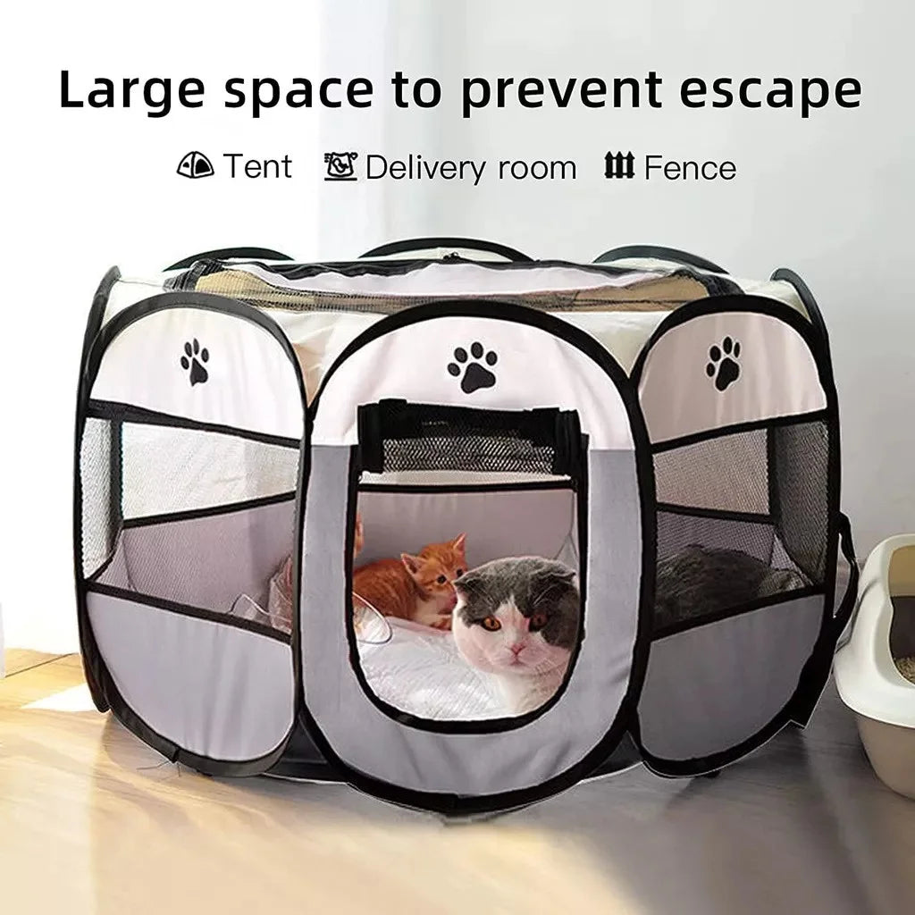 Portable Foldable Cat Tent House Portable Foldable