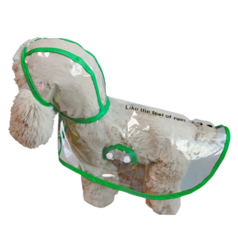 Dog Transparent Pet Raincoat