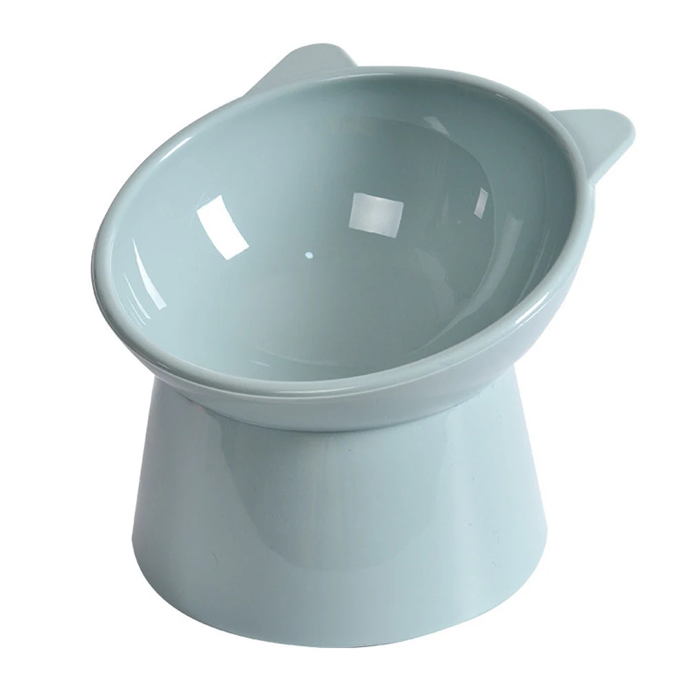 Pet Bowl With Raised Bracket to help Protect Dog/Cat Necks