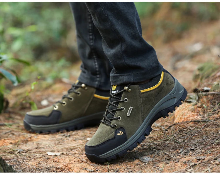 Men's High Quality Leather Outdoor Hiking/Walking Shoe