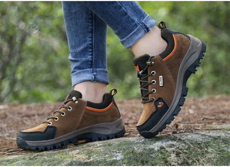 Men's High Quality Leather Outdoor Hiking/Walking Shoe