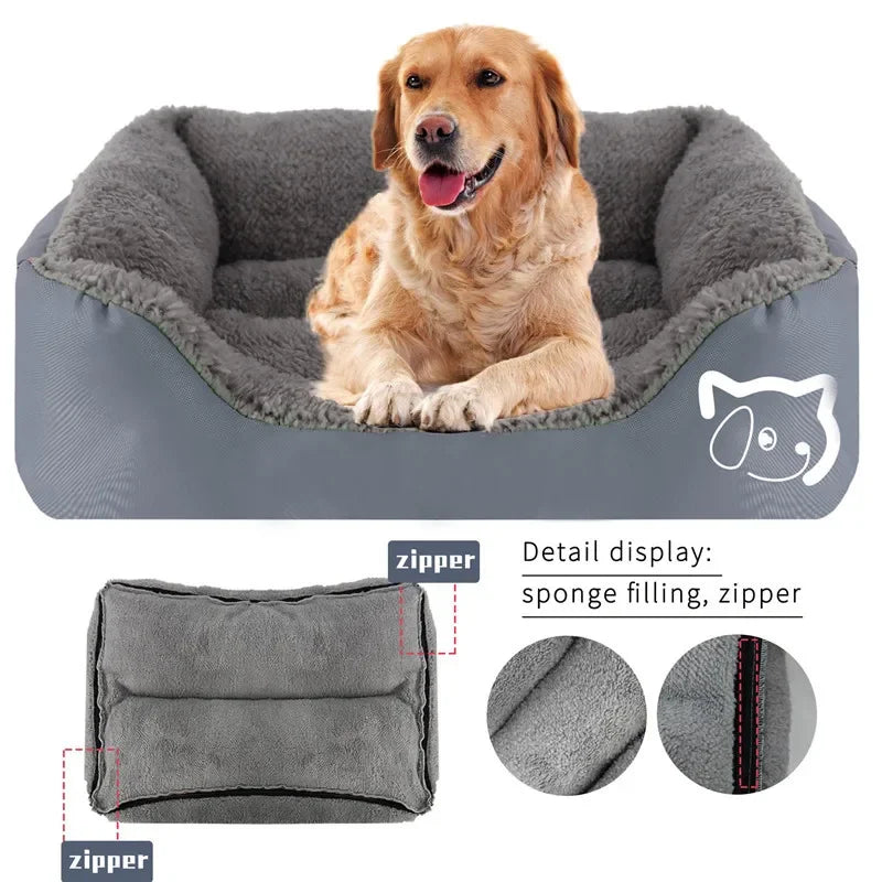 Dog/Cat Cashmere House Sofa Plush Bed