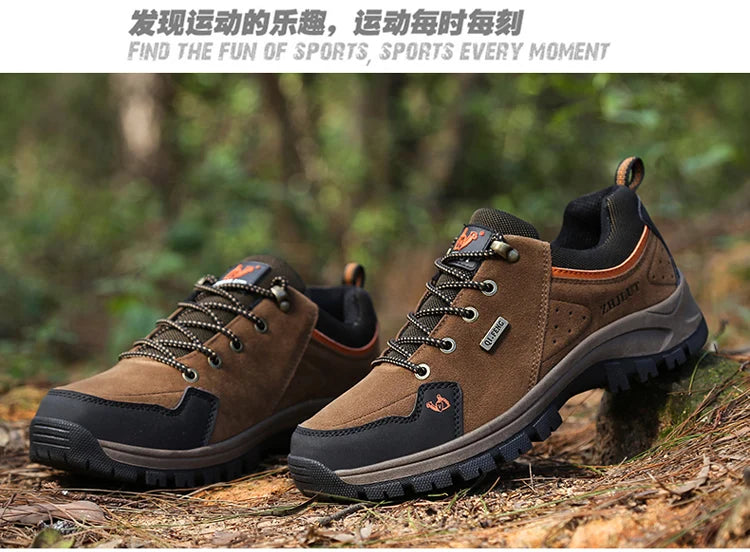 Men's High Quality Leather Outdoor Hiking/Walking Shoe