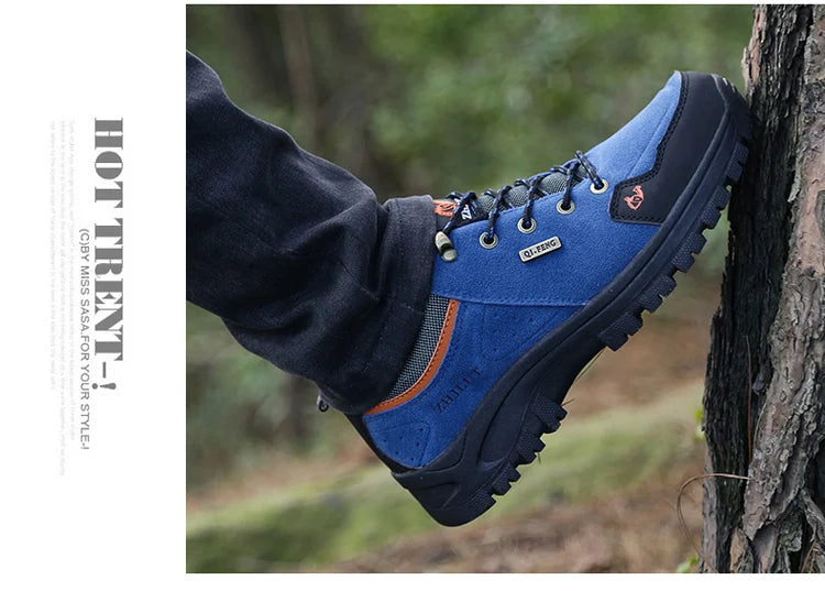 Men's High Quality Leather Outdoor Hiking/Walking Shoe