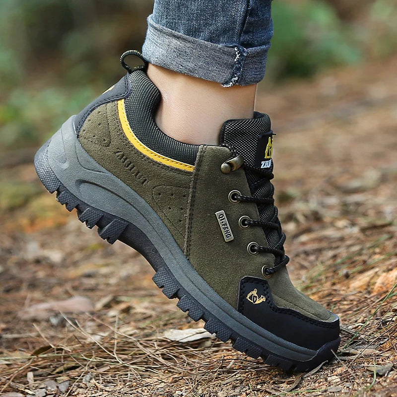 Men's High Quality Leather Outdoor Hiking/Walking Shoe