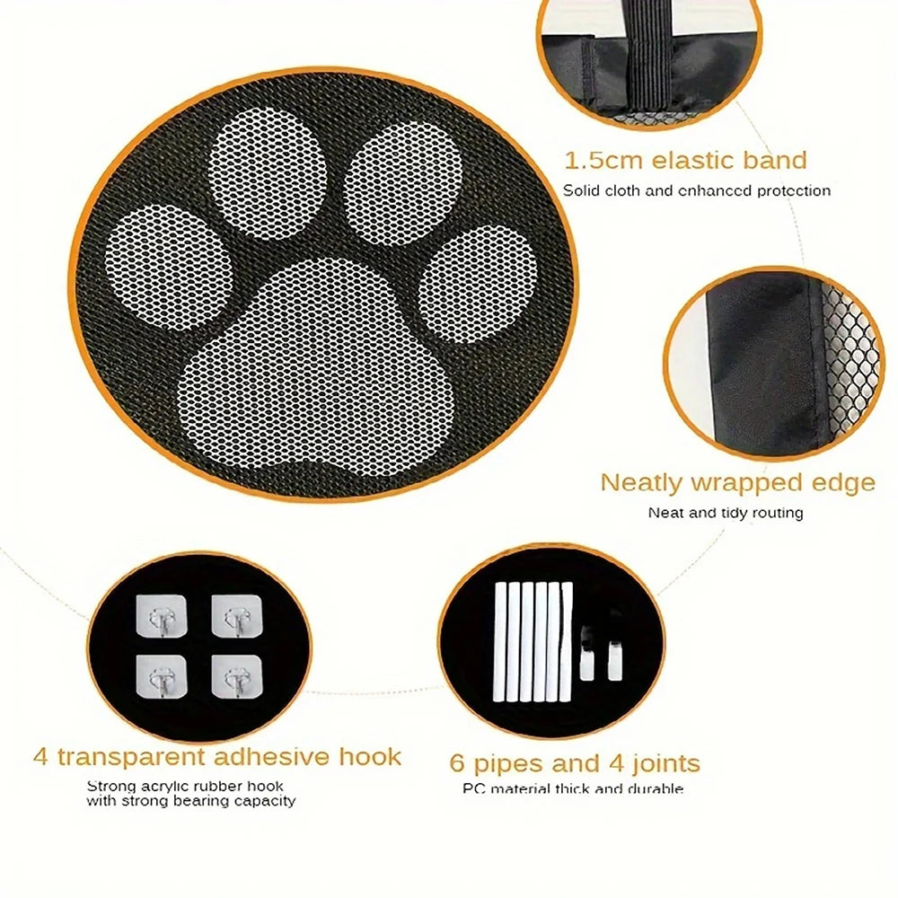 Pet Mesh Gate Isolation Protection